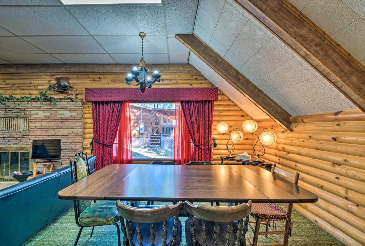 Ruidoso Cabin With Forest Views And Covered Porch Exteriör bild