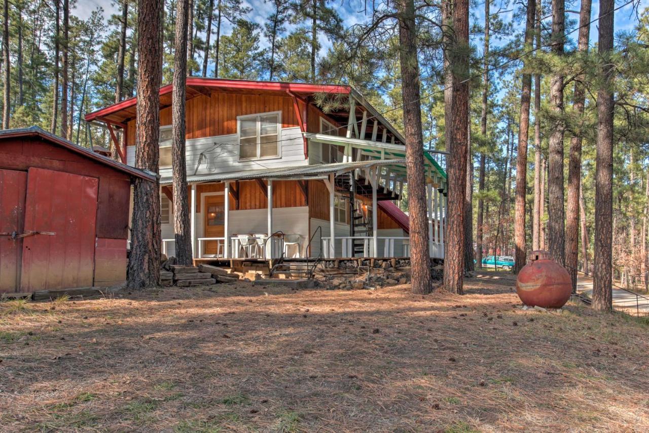 Ruidoso Cabin With Forest Views And Covered Porch Exteriör bild