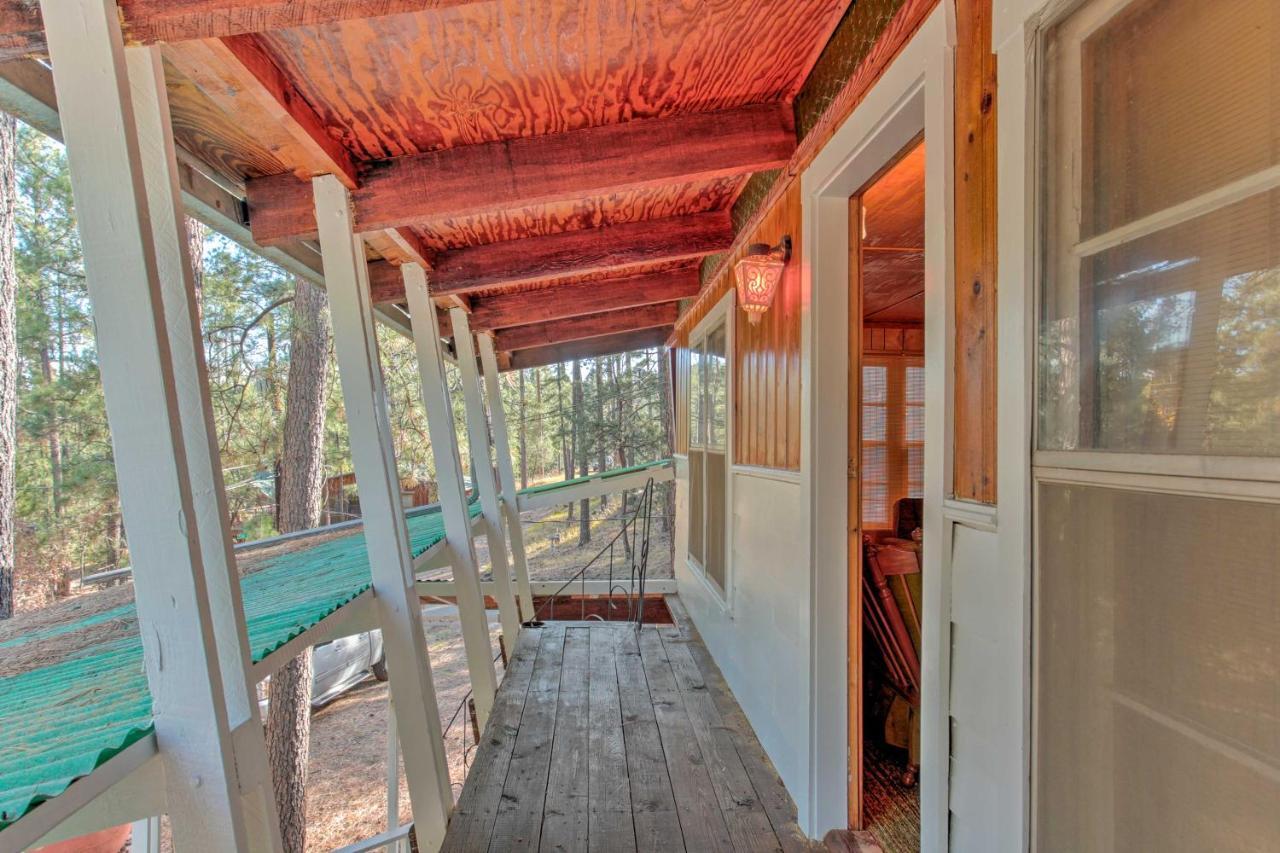 Ruidoso Cabin With Forest Views And Covered Porch Exteriör bild
