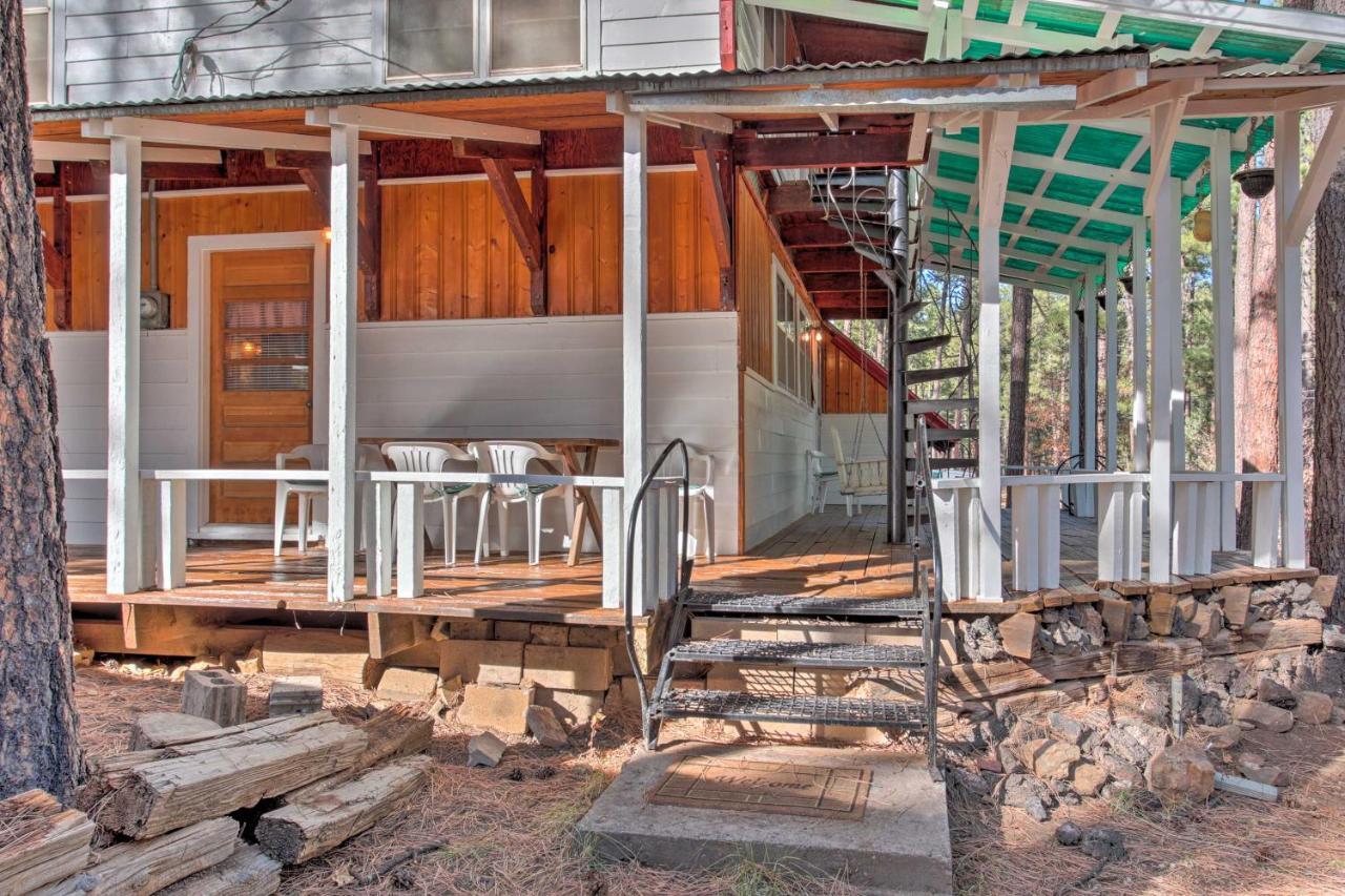 Ruidoso Cabin With Forest Views And Covered Porch Exteriör bild