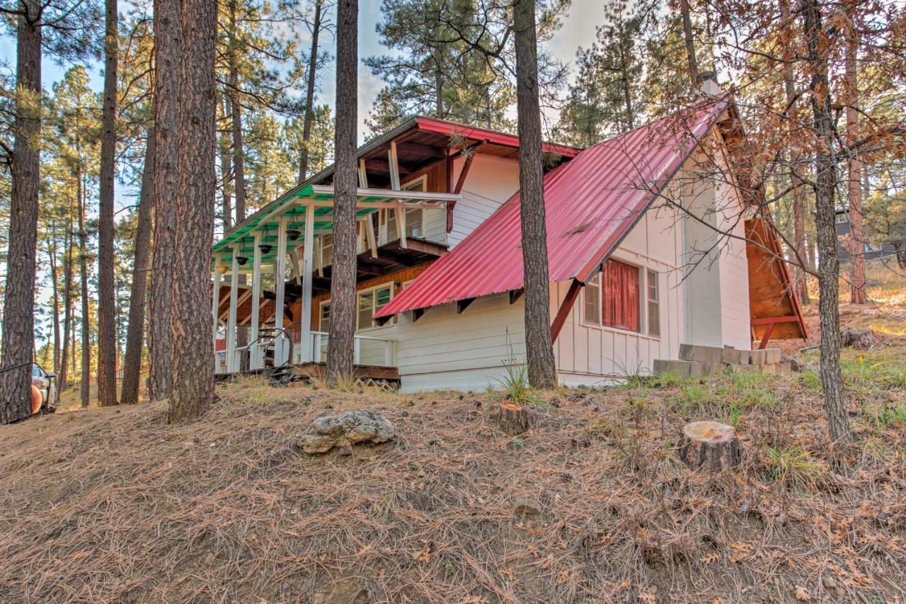 Ruidoso Cabin With Forest Views And Covered Porch Exteriör bild